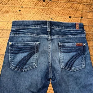 7 for All Mankind dojo western 25 embroidered 7 jeans thumbnail 4