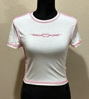 Heart Inverse Crop Top Size L thumbnail 1