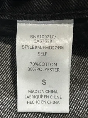 Windsor Grey Acid-Wash Wide Leg Jeans Size Small thumbnail 7