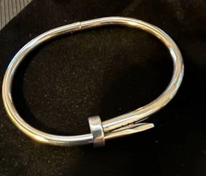 Nail bangle bracelet thumbnail 1