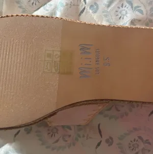 VICI Pink Woven Platform Sandals thumbnail 3
