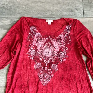 Cb red top Size XL thumbnail 2