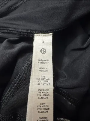 Lululemon Black Camo Pace Rival Skirt thumbnail 6