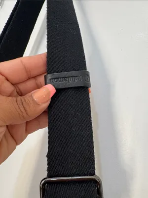 Lululemon Now & Always Crossbody bag Black Nylon Leather Trim thumbnail 4
