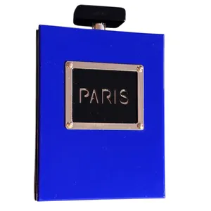 Paris Novelty Acrylic Crossbody Perfume Bottle Purse thumbnail 2