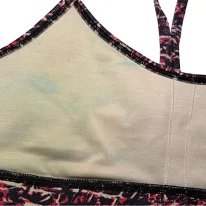 Lululemon Flow Y Bra IV Mini Ripple Boom Juice Multi / White thumbnail 10