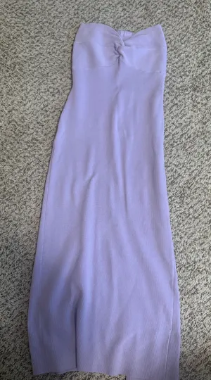 purple bandeau dress Size L thumbnail 1