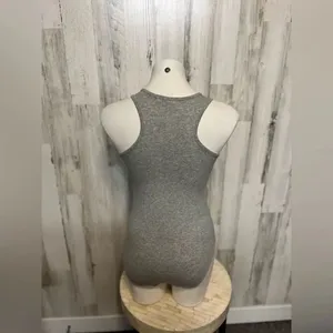 Active basic Gray bodysuit thumbnail 4