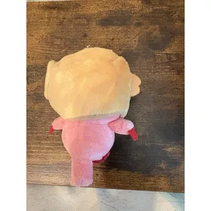 New‎ Cute pink loopy Plush Keychain - Removable Taiyaki Hat - 10cm Mini Doll new thumbnail 2
