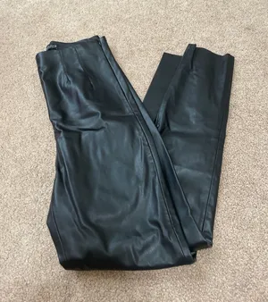 ZARA Leather Pants thumbnail 1