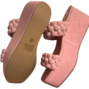 Matisse Women's Slip On Braided Double Strap Greyson Wedge Sandals Sz 8 NWOT thumbnail 4