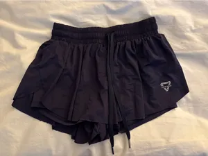 Luogongzi Amazon Butterfly Shorts Black thumbnail 1