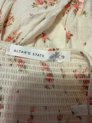Altar'd State Mini Floral Dress thumbnail 5