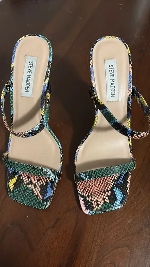 Steve Madden Heels Snakeskin Print thumbnail 3
