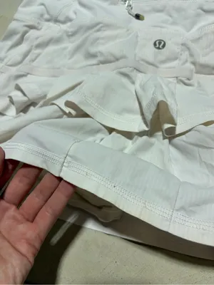 Lululemon White Women's Active Tennis Skort 4 thumbnail 3