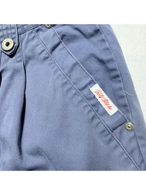 Bill Blass Jeans Women’s Size 14 Periwinkle Blue Pleated Cotton Shorts thumbnail 4