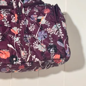 Vera Bradley Ultralight Active Duffel Bag Pressed Flowers Purple Travel Gym thumbnail 4