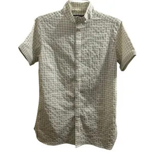 Ariat Women’s Buttondown Green Cream Plaid Shirt Western Horse Riding Top 36 M ! thumbnail 1