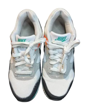 Nike Air Max Shoes Womens Size 7.5 White Teal Black Running Sneakers 511417-136 thumbnail 1