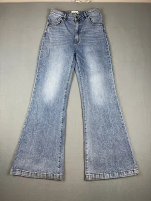 ROLLA'S Light Blue High Rise East Coast Flared Jeans Size: 31 (waist 28”) thumbnail 1
