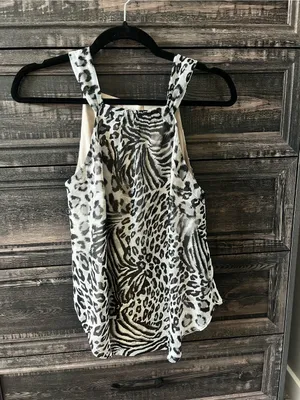Altar’d State animal print tank size small thumbnail 2