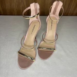 Bebe & Co Berdine Gold & Nude Heels thumbnail 7