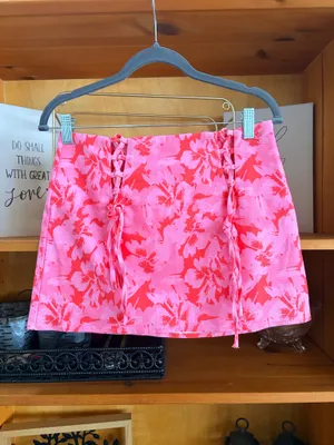 Peppermayo Cherry Blossom Floral Mini Skirt Size 6 New Soft Girl Romance thumbnail 3