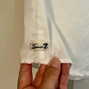 Seven For All Mankind Snap Button Up White Blouse Small thumbnail 5