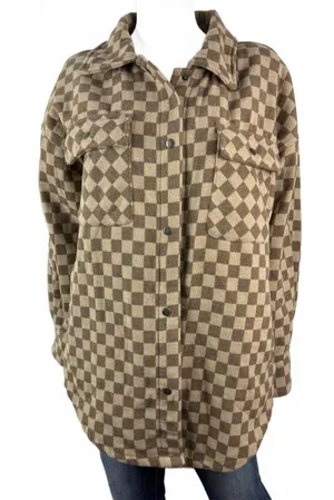 Beautiful Women’s Fornia Shacket Size S/M thumbnail 1