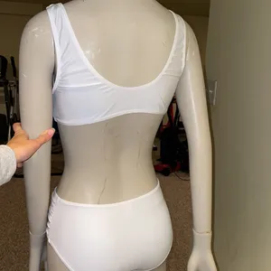 Women’s 2 Piece Swimsuit Set White thumbnail 5