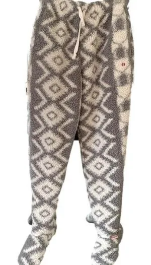 FEEJAYS Pajama Lounge Pants With Feet thumbnail 1
