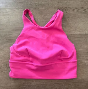 Lululemon hot pink sports bra thumbnail 1