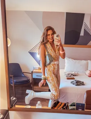 Show Me Your Mumu Denim Jumpsuit thumbnail 2