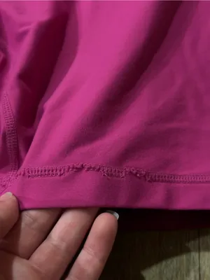 Popflex Pink Crossover Athletic Biker Shorts Size Small thumbnail 4