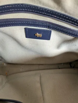 Radley London Millbank Leather Grab Multiway Tote Handbag - BLUE thumbnail 3