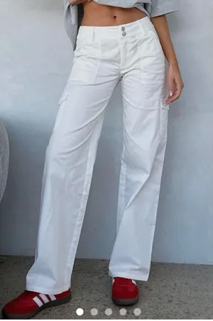 White Fox Boutique No Destination Cargo pants SZ S thumbnail 1