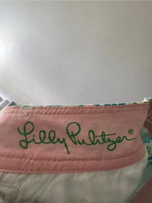 Lilly Pulitzer Callahan Shorts Lighthouse Seaweed Print Size 0‎ thumbnail 5