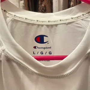 White Champion long sleeve shirt thumbnail 2
