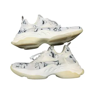 Steve Madden Black White Pattern Sneakers Womens Size 9 Casual Streetwear Chic thumbnail 6