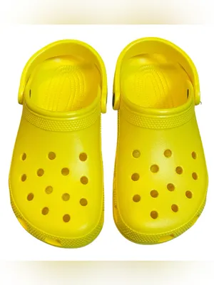 Crocs Classic Clogs Slip On Shoes Yellow Lemon Size 5 Men 7 Women thumbnail 7