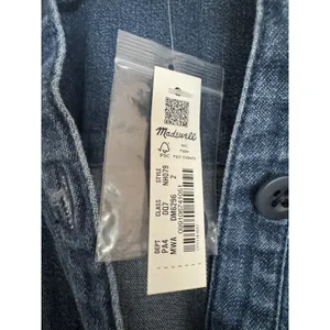 NEW $128‎ MSRP Madewell Straight Leg Denim Jumpsuit Utility Artsy Coveralls Sz 2 thumbnail 8