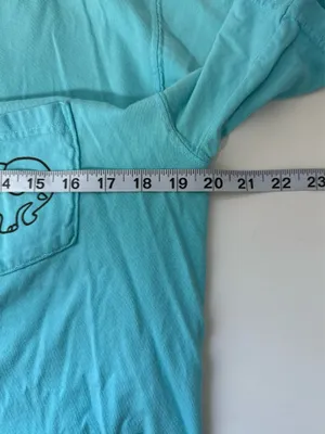 Ivory Ella Mandala Elephant Graphic Tee Turquoise Short Sleeve thumbnail 9