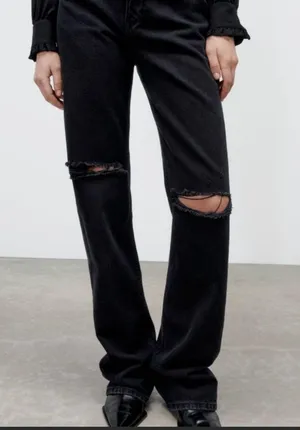 Black Full Length Jeans thumbnail 2