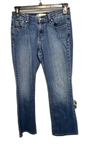 Levi’s 515 Boot Cut Jeans Womens 8 Medium Wash Denim Classic Fit Stretch 29/30 thumbnail 1