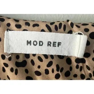 Mod Ref Cheetah Black & Brown Animal Print w/‎ lining A-line dress Size S Small thumbnail 2