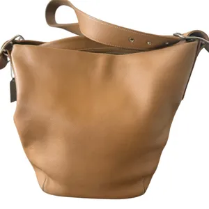 Coach Legacy Soho Tan Leather Bucket Hobo Crossbody Bag (Markings) thumbnail 2