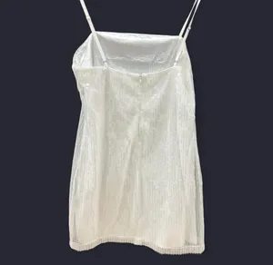 12th Tribe Dress Mini White Sequin thumbnail 3