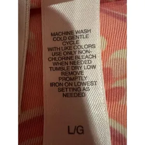 Ambrielle coral pink floral maxi dress adjustable straps Size Large thumbnail 8