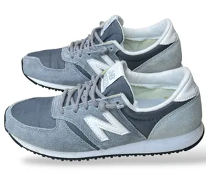 New Balance 420 Grey Suede Ripstop Sneakers Womens 5.5 WL420CRD thumbnail 1