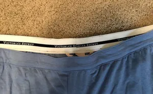 Victoria's Secret Blue pajama joggers never worn thumbnail 2
